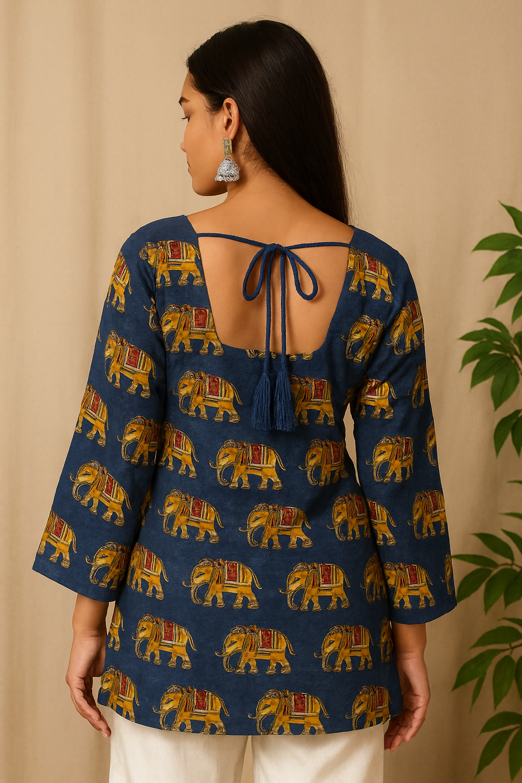 Womens Cotton Kurta Top